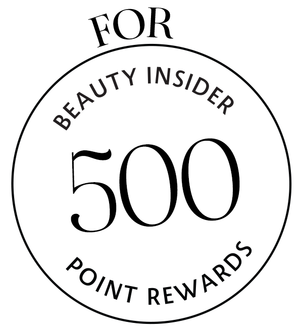 500 Beauty Insider Point Rewards