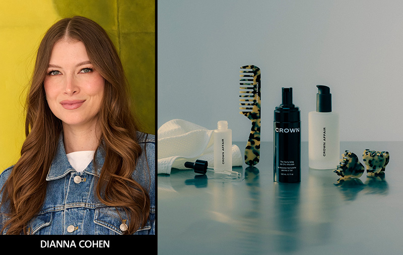 Photo of Crown Affair Beauty Products and Guest