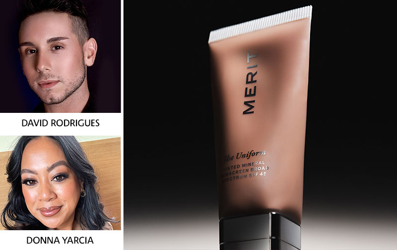 Photo of Merit Beauty Products and Guest