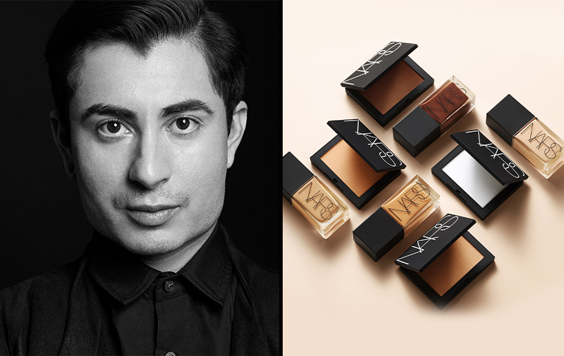 Photo of Makeup Artist Niko Lopez and Nars products